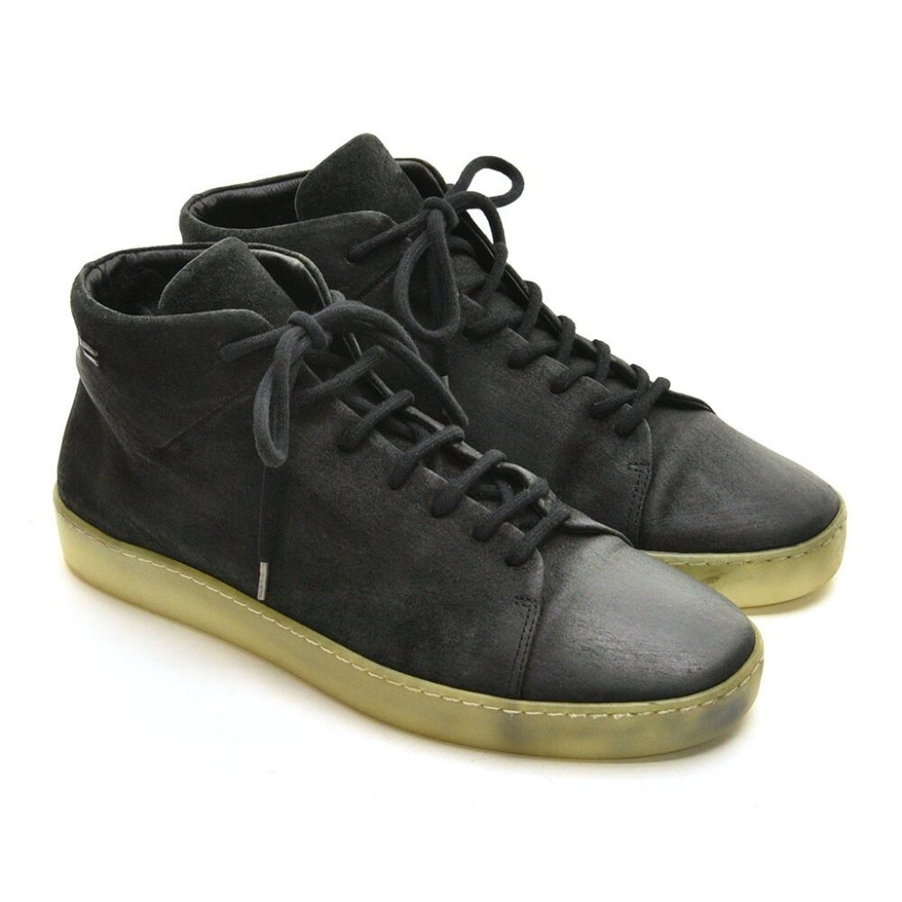 Men The Last Conspiracy Soren Black Suede Mid Sneakers 44